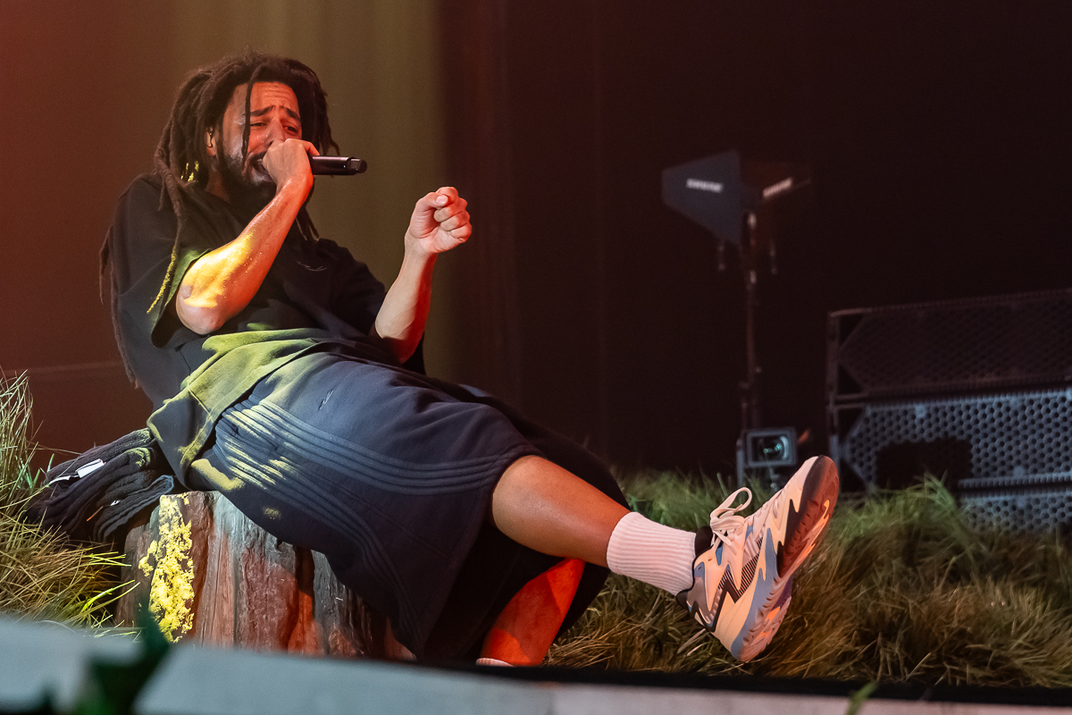 J. Cole - The Fall-Off Tour @ Afas dome, picture 11, photographed by Marc Verdonck - FrontView Magazine