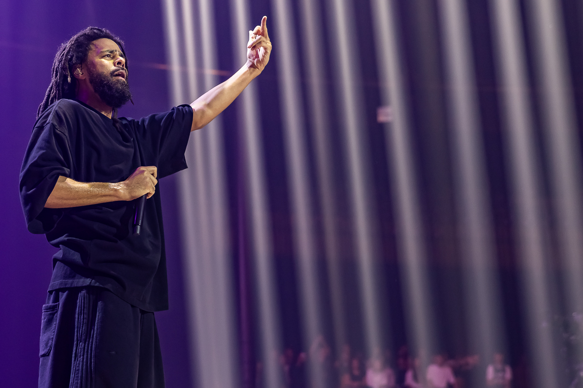 J. Cole - The Fall-Off Tour @ Afas dome, picture 20, photographed by Marc Verdonck - FrontView Magazine