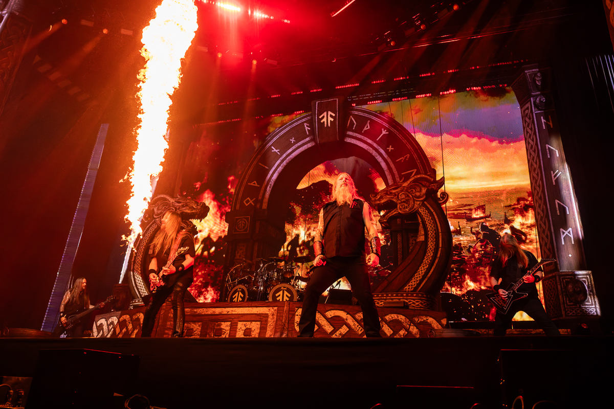 Amon Amarth @ Lotto Arena, picture 13, photographed by David Johnson - FrontView Magazine